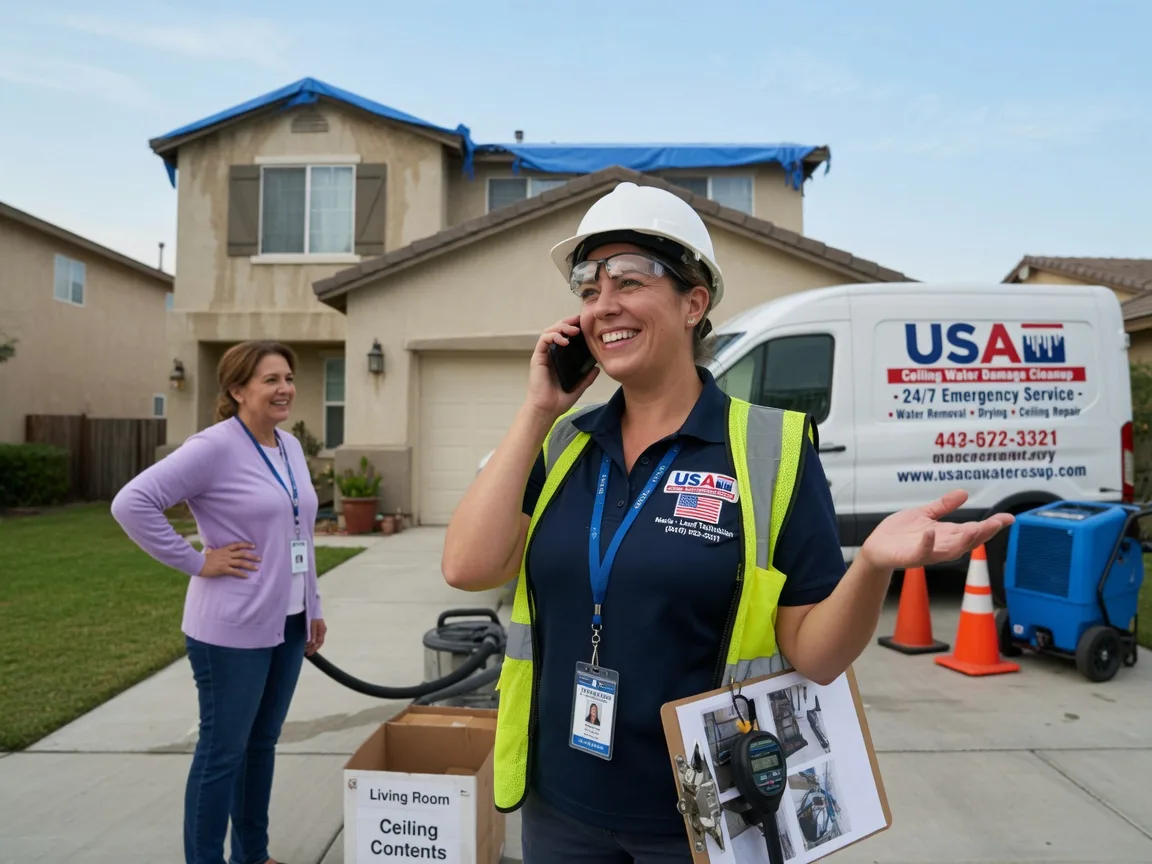 Ceiling Water Damage Restoration Beason, IL FAQs
